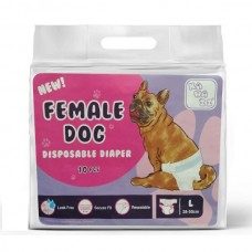 پوشک سگ ماده ( female dog ) سایز L بسته ۱۰ عددی